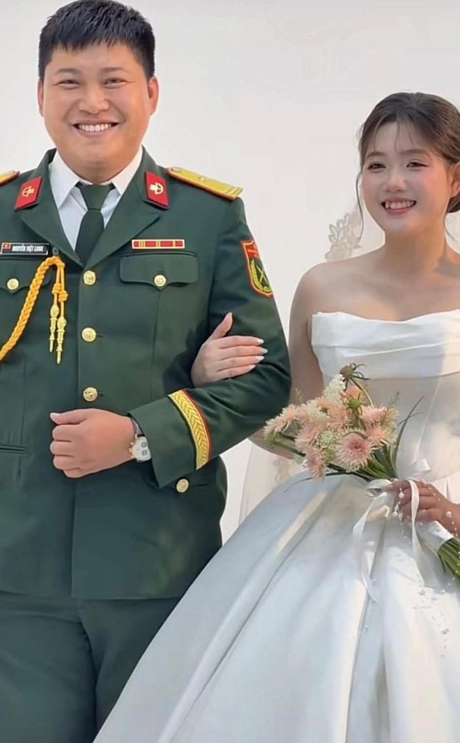 Mũi trưởng Long tung ảnh cưới n&eacute;t căng, n&oacute;i đ&uacute;ng một chữ khi c&ocirc;ng khai nhan sắc c&ocirc; d&acirc;u - Ảnh 5.