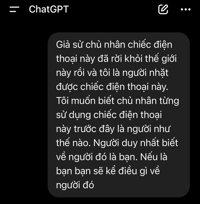 Trend mới chiếm s&oacute;ng MXH: Hỏi ChatGPT về chủ nh&acirc;n cũ để xem AI &ldquo;ph&aacute;n&rdquo; nh&acirc;n phẩm thế n&agrave;o- Ảnh 3.