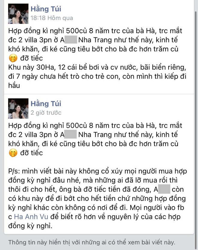 Hằng T&uacute;i v&agrave; H&agrave; Anh var thẳng về &ldquo;hợp đồng kỳ nghỉ&rdquo; - Ảnh 5.