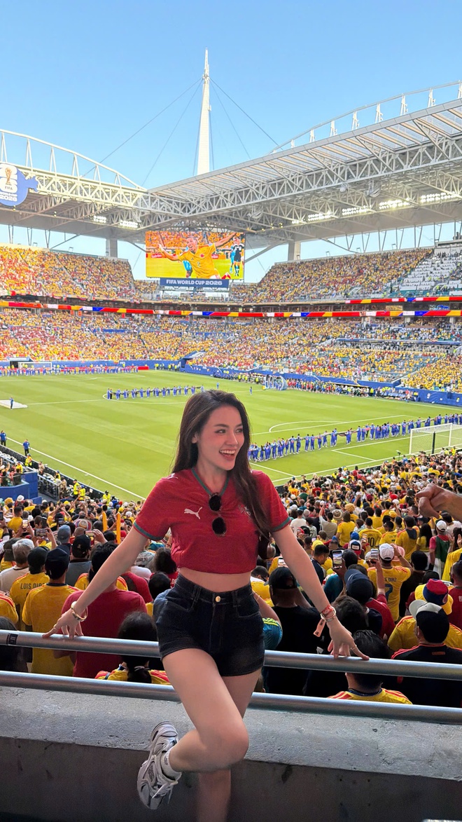 Danh t&iacute;nh g&aacute;i đẹp Đắk Lắk check-in xem World Cup 2026 ở Mỹ: Mới tậu BMW, cuộc sống sang chảnh g&acirc;y ch&uacute; &yacute; - Ảnh 4.