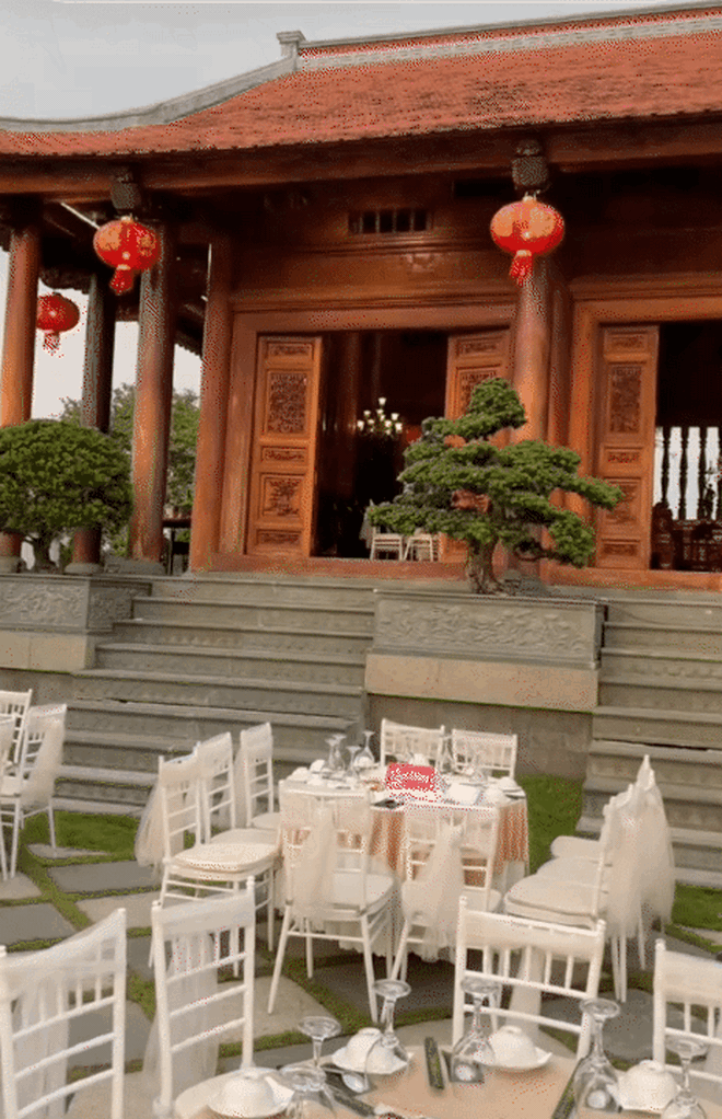 Siêu đám cưới ở Củ Chi: Khí chất hào môn, gia phong quyền quý toát lên từ tư gia nhà gái - Ảnh 13.
