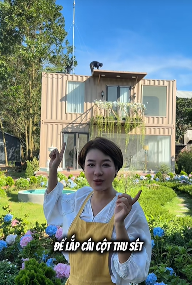 Ch&aacute;n ở biệt thự, &ldquo;ph&uacute; b&agrave;&rdquo; phim VFC dựng nh&agrave; container để sống - Ảnh 4.