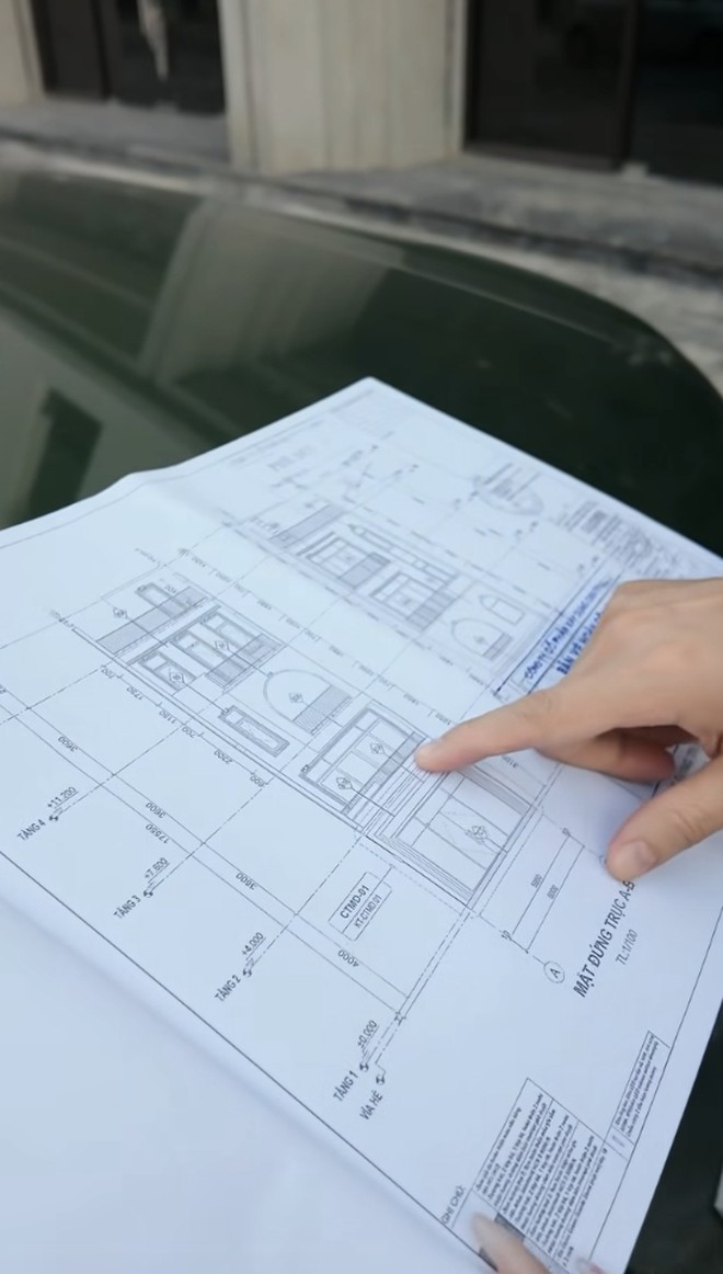 Căn biệt thự chung đầu tiên của Quỳnh Nga và Việt Anh: Thiết kế 5 tầng, có thang máy riêng - Ảnh 4.