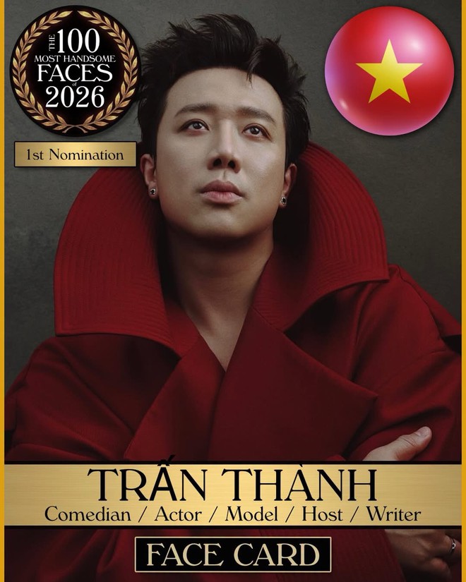 Trấn Thành nhận xét mỹ nam đang tranh suất đẹp nhất thế giới với mình: