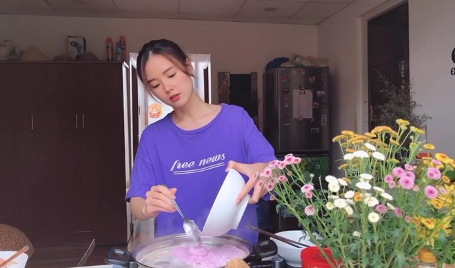 Khả năng nấu nướng của vợ thiếu gia Minh Đạt- Ảnh 4.