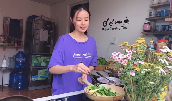 Khả năng nấu nướng của vợ thiếu gia Minh Đạt- Ảnh 6.