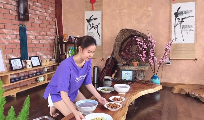Khả năng nấu nướng của vợ thiếu gia Minh Đạt- Ảnh 3.