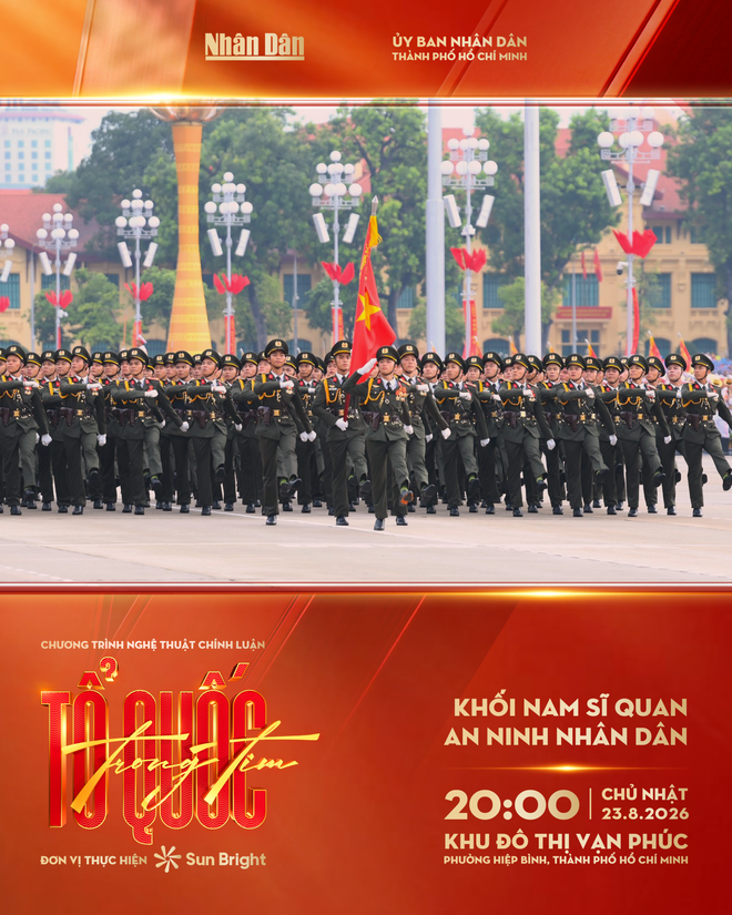 Chủ nhật này tại TP.HCM: Concert Tổ Quốc Trong Tim trở lại, 40.000 khán giả và dàn nghệ sĩ hội ngộ, hé lộ sự xuất hiện của các khối chiến sĩ - Ảnh 4.