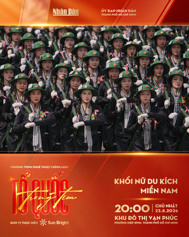 Chủ nhật này tại TP.HCM: Concert Tổ Quốc Trong Tim trở lại, 40.000 khán giả và dàn nghệ sĩ hội ngộ, hé lộ sự xuất hiện của các khối chiến sĩ - Ảnh 6.