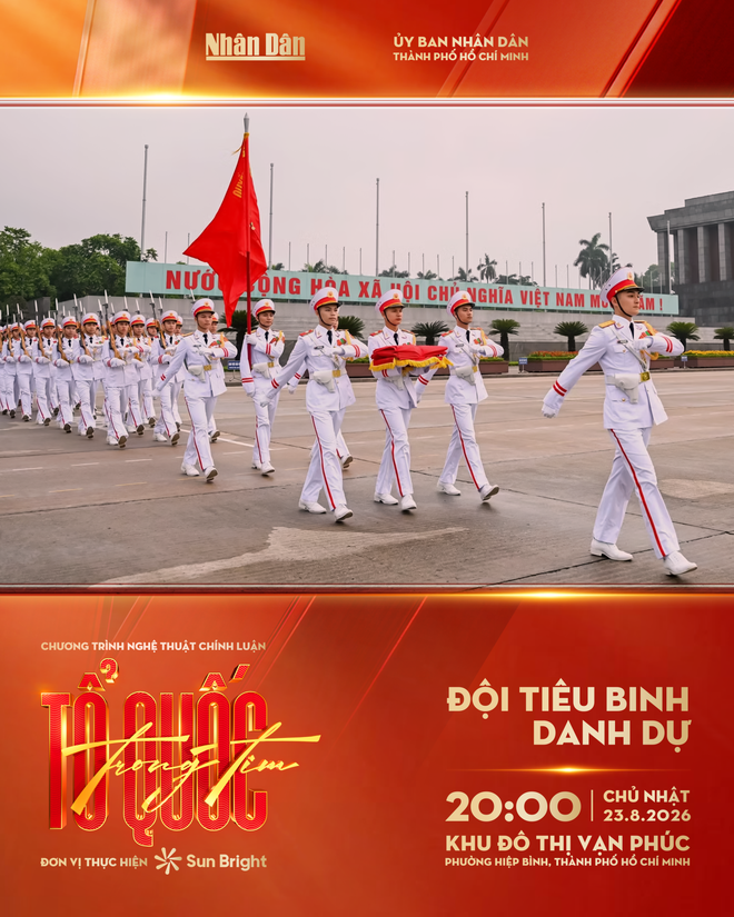 Chủ nhật này tại TP.HCM: Concert Tổ Quốc Trong Tim trở lại, 40.000 khán giả và dàn nghệ sĩ hội ngộ, hé lộ sự xuất hiện của các khối chiến sĩ - Ảnh 3.