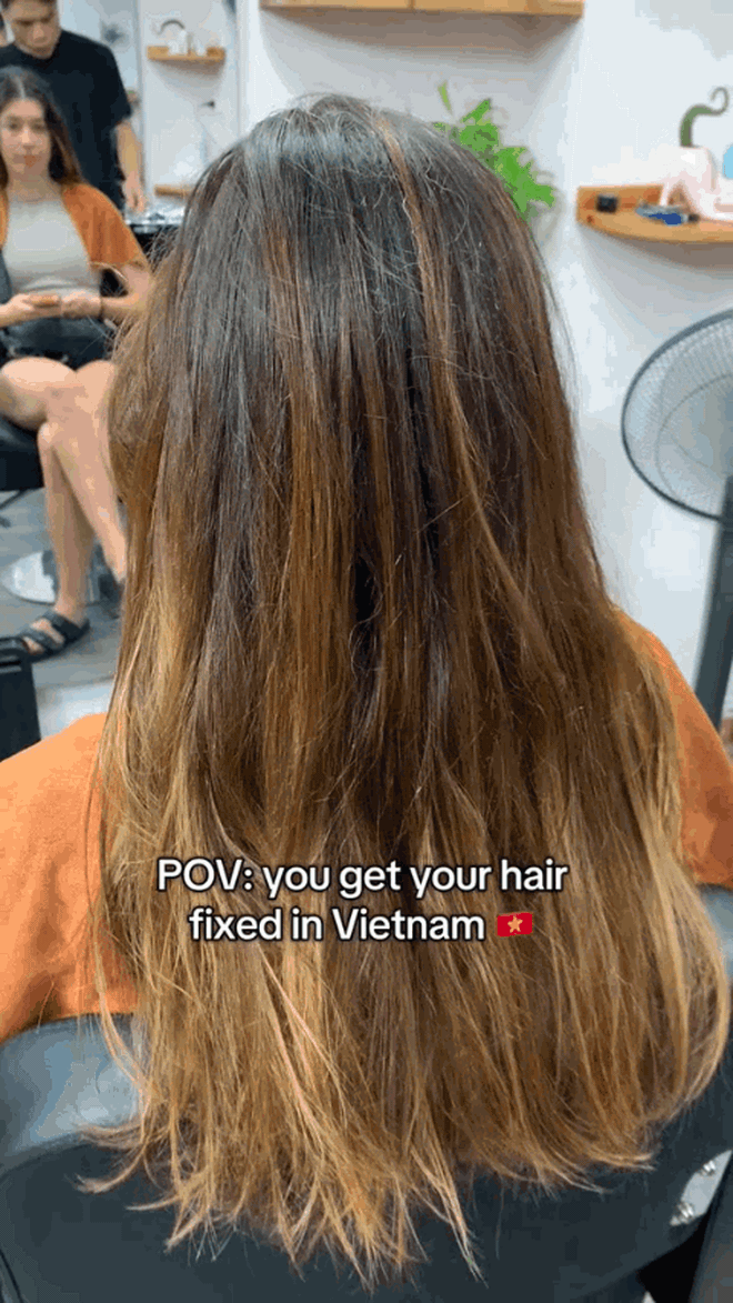 Mấy chị T&acirc;y "đảo ng&oacute;i" tại Việt Nam: Ph&aacute;p sư nước m&igrave;nh m&uacute;a v&agrave;i đường k&eacute;o, m&aacute;i t&oacute;c hồi sinh từ ch&acirc;n đến ngọn, visual ai cũng nở hoa - Ảnh 4.