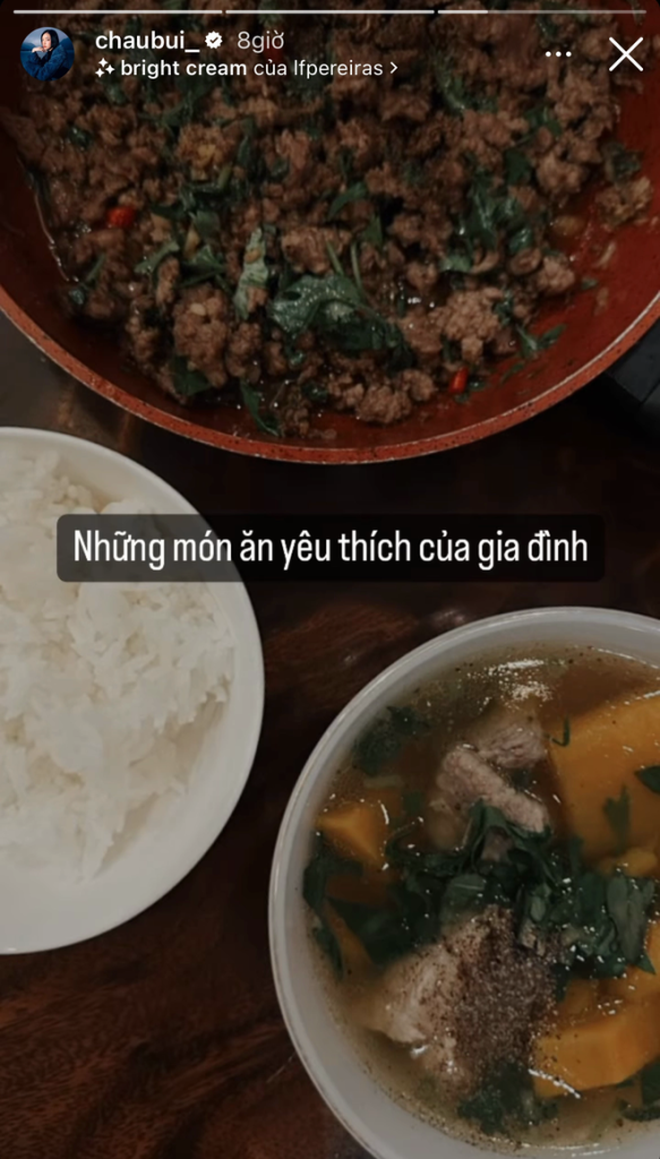 Bữa cơm nh&agrave; Ch&acirc;u B&ugrave;i nấu cho Binz- Ảnh 6.