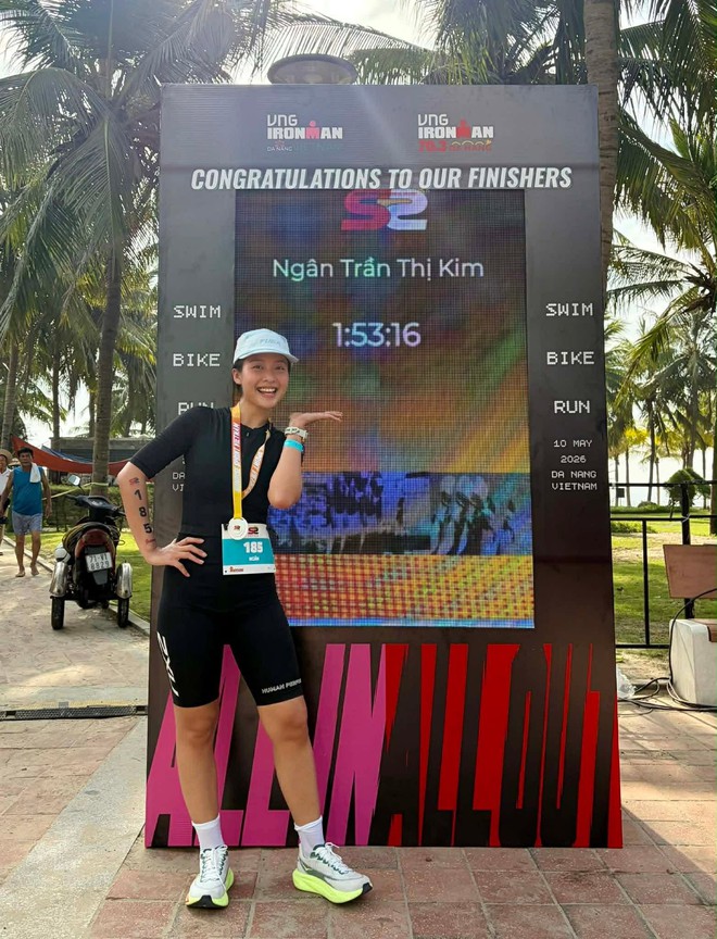 Khả Ng&acirc;n v&agrave; Nhan Ph&uacute;c Vinh: C&oacute; c&ocirc;ng chạy bộ, chạy trail c&oacute; ng&agrave;y &ldquo;được chồng như &yacute;&rdquo;- Ảnh 9.