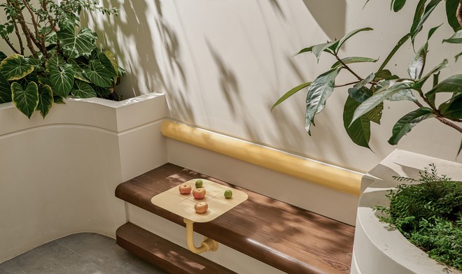 Căn nhà bo tròn mọi góc của Châu Muối: Bếp rộng hơn phòng khách, làm lố ngân sách 40% nhưng vào ở thì không muốn ra đường nữa- Ảnh 6.