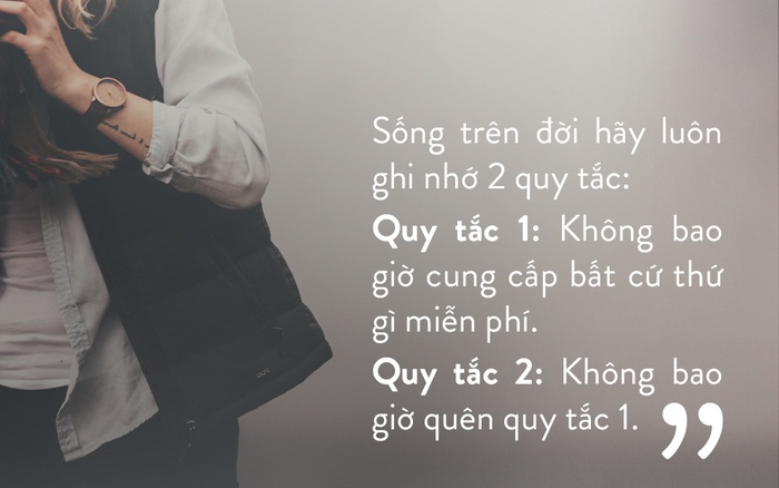 “Tôi đã ngừng ý định giúp đỡ người khác, và tôi khuyên bạn cũng nên như thế!”