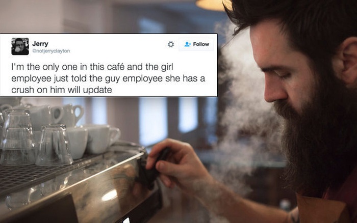 Cả Twitter dường như "vỡ tung" vì chương trình tường thuật trực tiếp màn tỏ tình ở quán cà phê