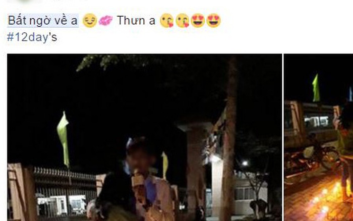 Màn kỷ niệm 12 ngày yêu đầy lãng mạn của cặp đôi 10x khiến cư dân mạng ghen tị