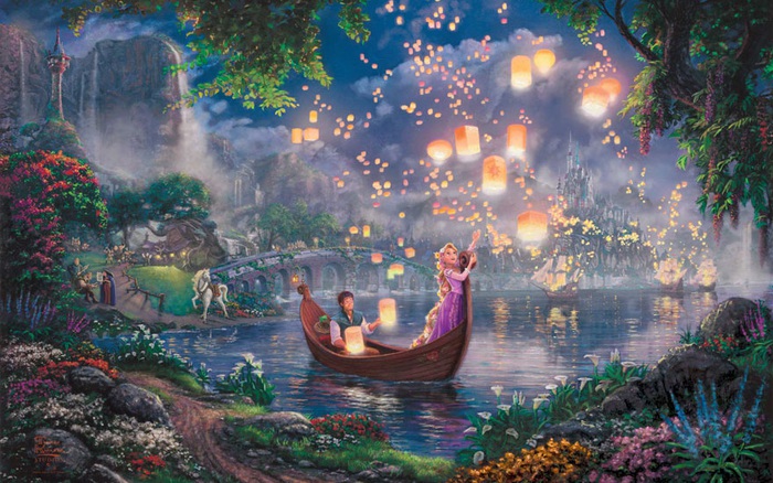 Không thể tin nổi còn có họa sĩ vẽ tranh Disney đẹp hơn cả bản gốc
