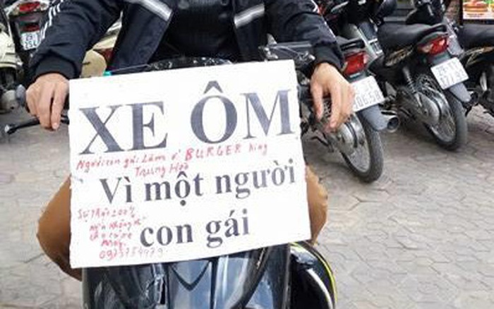 Soái ca bỏ việc, chạy xe ôm ‘vì một người con gái’