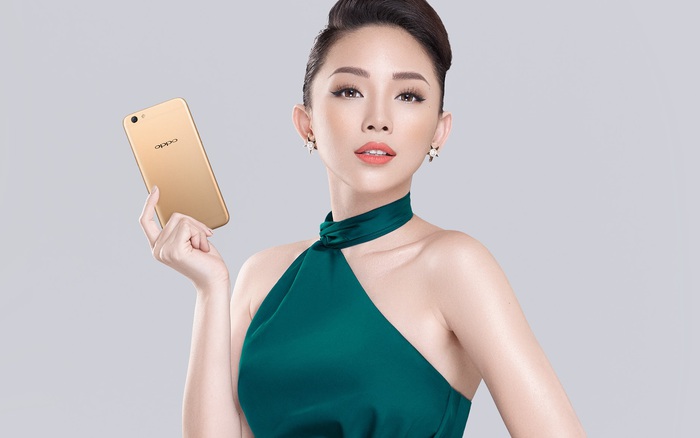 Tóc Tiên biến hoá với OPPO F3 PLUS