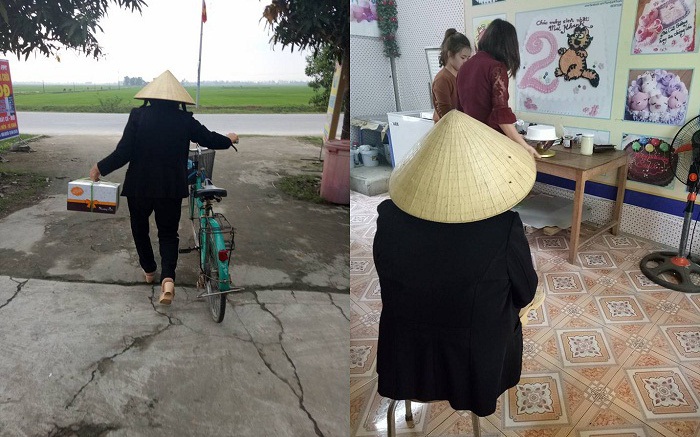 "Mẹ chồng nhà người ta", đạp xe 4km mua bánh sinh nhật tặng con dâu