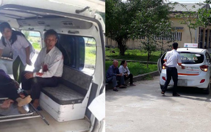 Hành động đẹp: Người tài xế taxi bỏ khách để chở giúp cặp vợ chồng già bị tai nạn giao thông vào bệnh viện