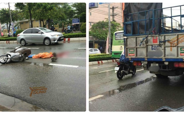 Đồng Nai: Xe máy va chạm với xe tải, 1 người phụ nữ tử vong tại chỗ