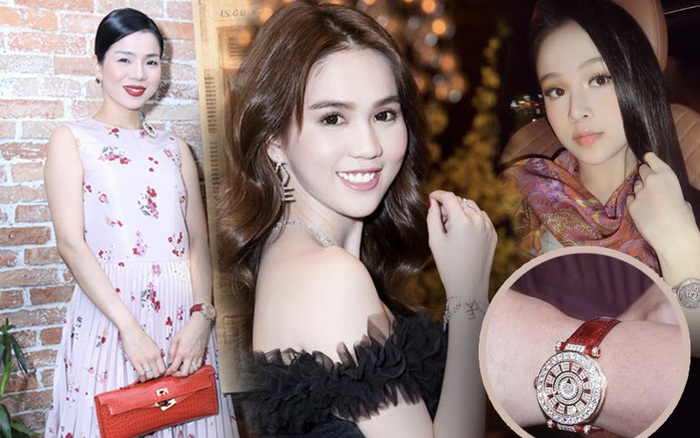 Mỹ nhân Vbiz chạy đua trang sức tiền tỷ, phải diện đồ càng đắt đỏ mới sang!