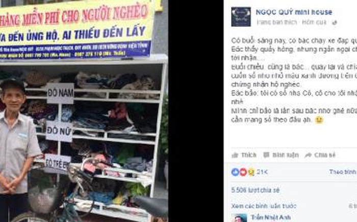 Sự thật về ông lão giàu và tủ quần áo miễn phí