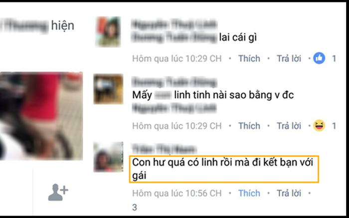 Khó đỡ với comment bá đạo trên facebook của "mẹ chồng" tương lai