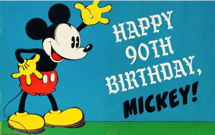 Chúc mừng sinh nhật thứ 90 của Mickey - chú chuột nổi tiếng nhất thế giới!