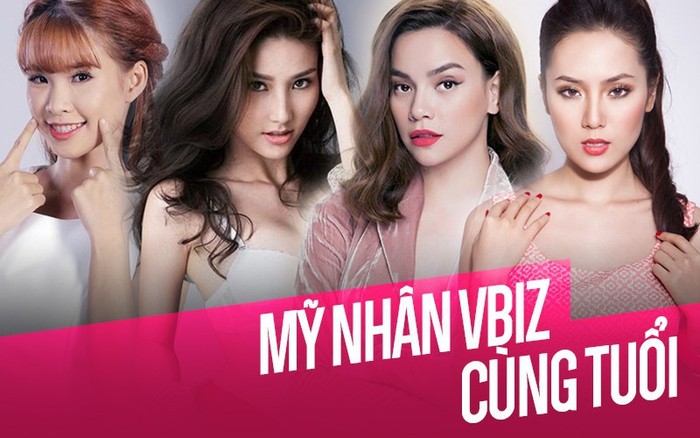 Mỹ nhân Vbiz cùng tuổi: Tài sắc "một chín một mười" nhưng người yên bề gia thất, người vẫn mải mê theo đuổi sự nghiệp!