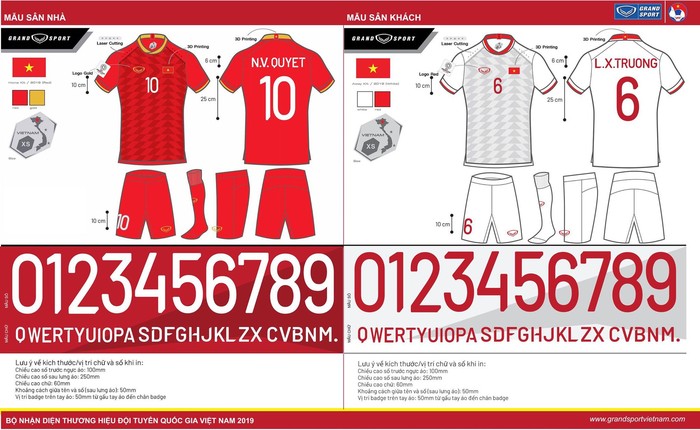 Tiết lộ thú vị về mẫu áo đấu mới tuyển Việt Nam mặc tại Asian Cup 2019 - Ảnh 2.