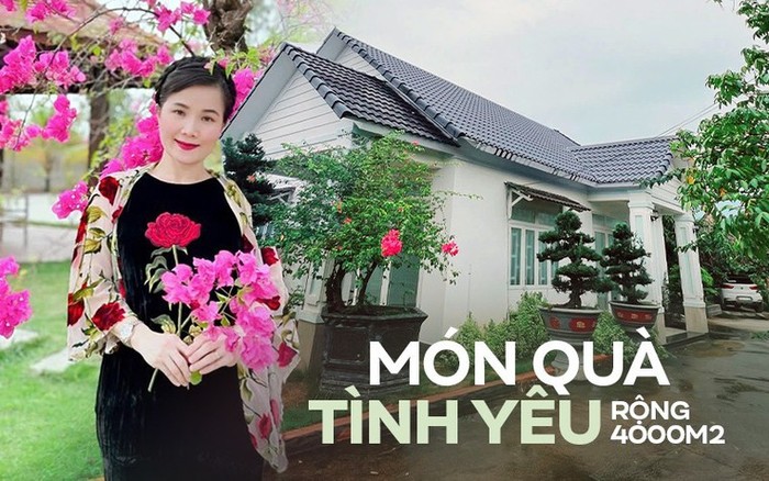 "Món quà" tình yêu rộng hơn 4000m2 ở ngoại ô TP.HCM: Có đủ vườn cây, ao cá, là chốn an yên của cả nhà