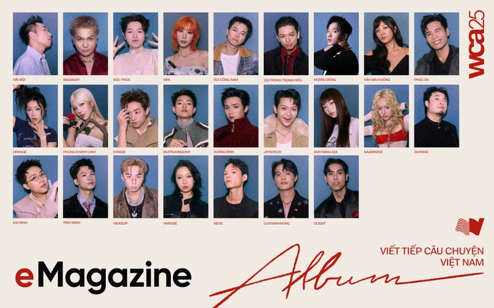 Album WeChoice Awards 2025: Viết tiếp câu chuyện âm nhạc Việt Nam