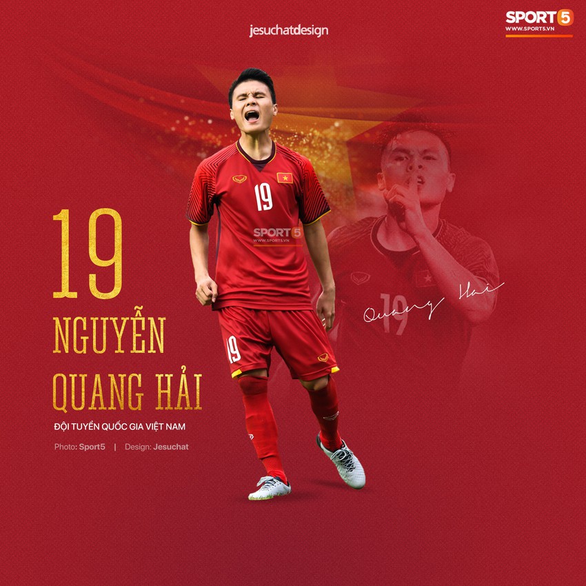 Info long lanh của 23 nhà vô địch AFF Cup 2018, những người hùng dân tộc - Ảnh 8.