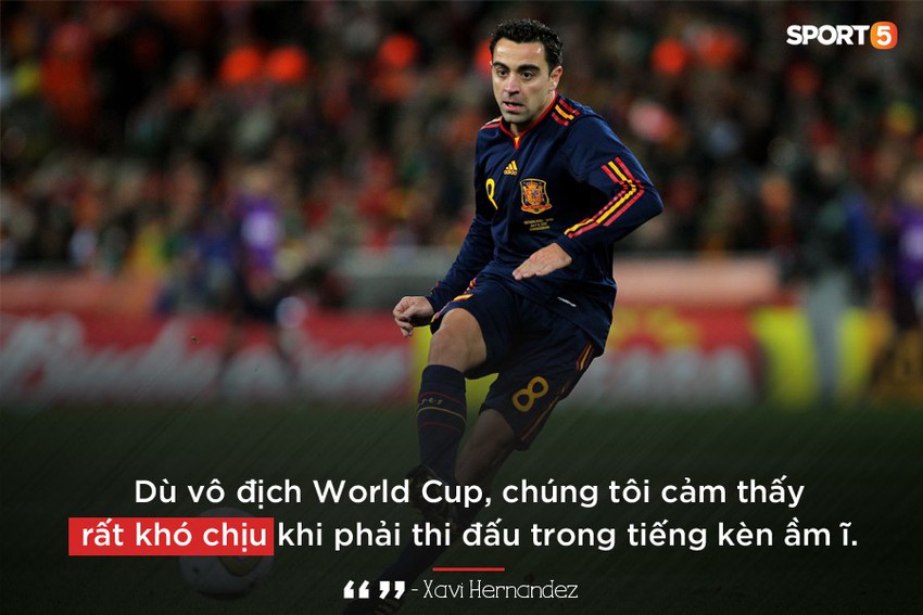 Trước Đình Trọng, Ronaldo - Messi và nhiều sao bóng đá thế giới đã phàn nàn về tiếng kèn vuvuzela - Ảnh 7.