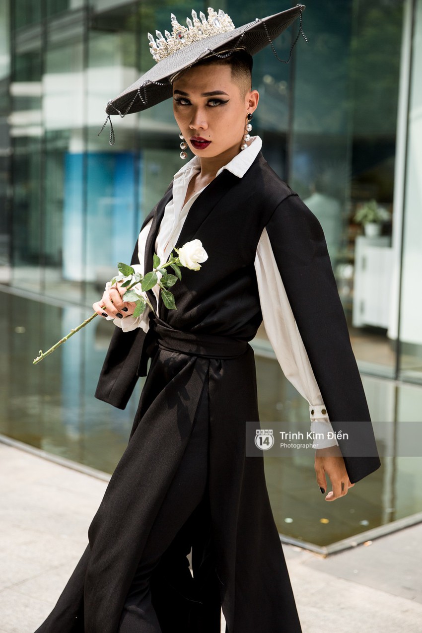 Street style ngày đầu VIFW 2018: các tín đồ thời trang Sài thành lên đồ quằn quại đốt mắt người nhìn - Ảnh 5.