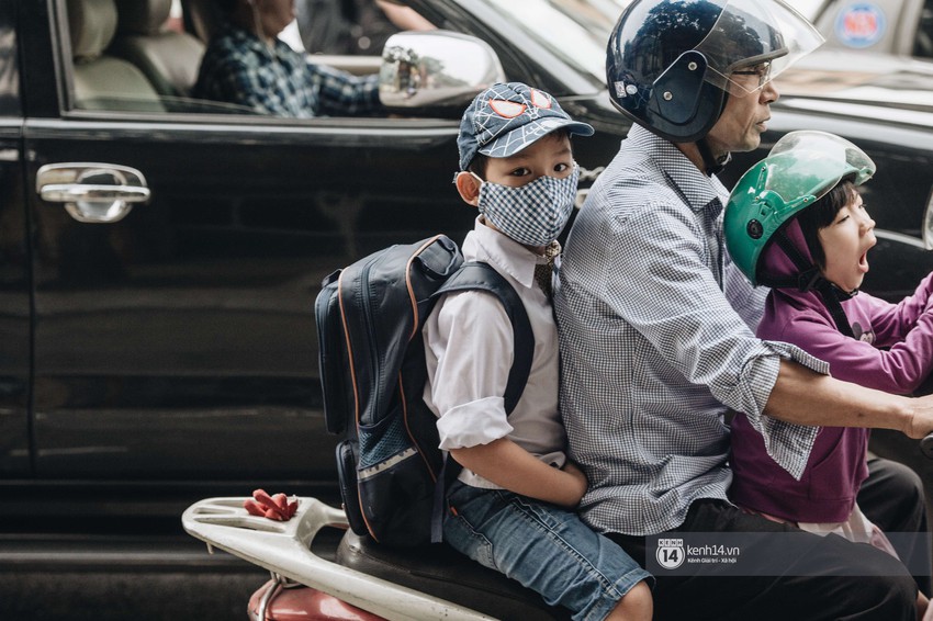 Chùm ảnh: Người dân Hà Nội kết bạn với khẩu trang trong những ngày ô nhiễm - Ảnh 11.