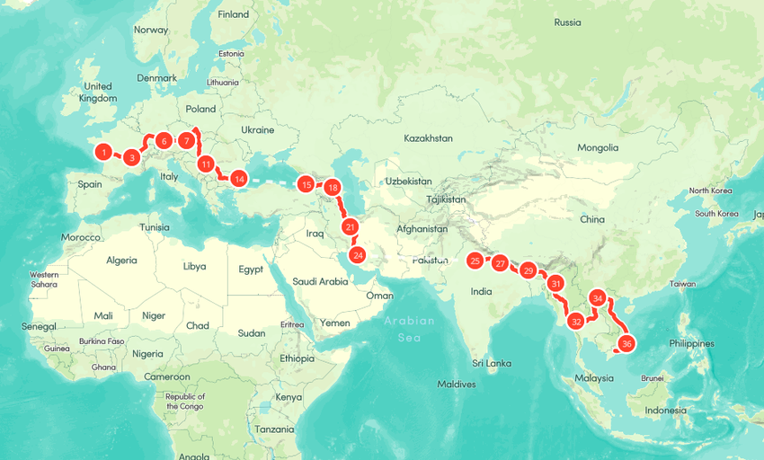 Chồng Pháp vợ Việt cùng đạp xe từ nhà anh tới nhà em 16.000 km và hành trình yêu thương mang tên Nón lá - Ảnh 4.