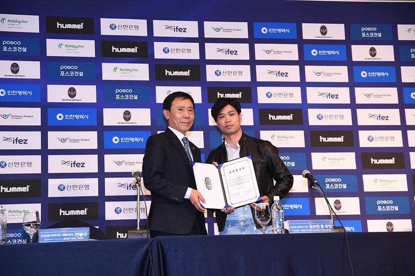 Công Phượng đầy nam tính và lịch lãm trong ngày ra mắt Incheon United - Ảnh 2.