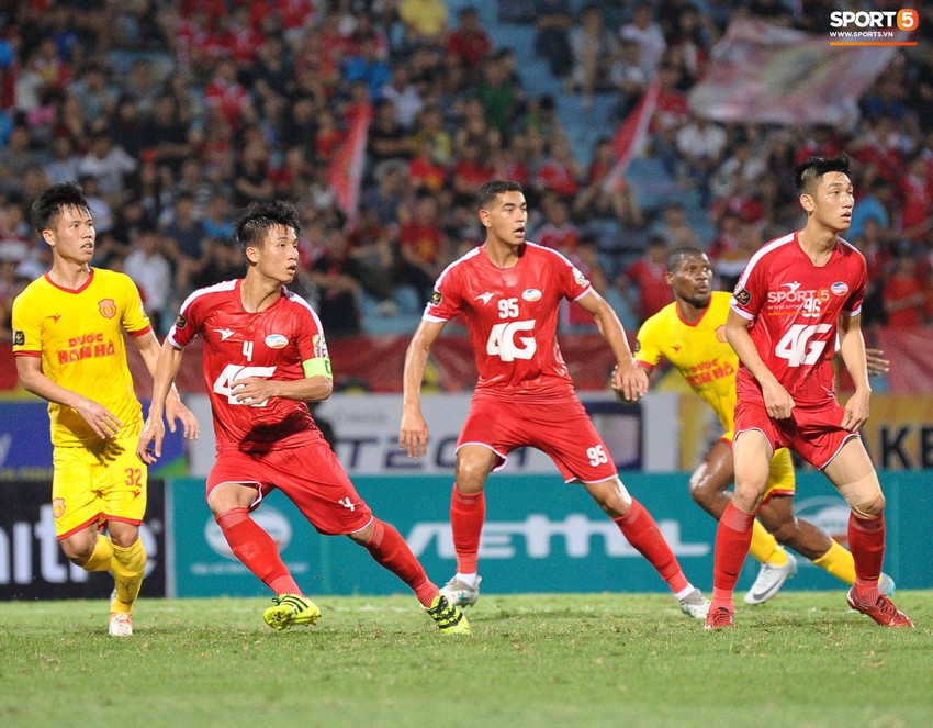 Trọng Đại lém lỉnh khi trở lại đá chính trong trận Viettel thắng kịch tính Nam Định 1-0  - Ảnh 5.