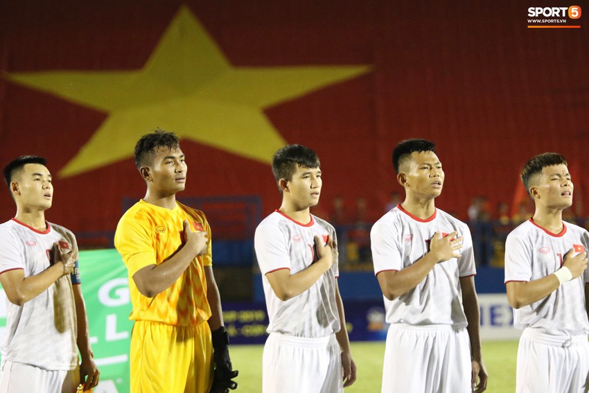 U18 Việt Nam thắng tưng bừng, sẵn sàng đọ sức với Thái Lan tại giải U18 Đông Nam Á - Ảnh 1.