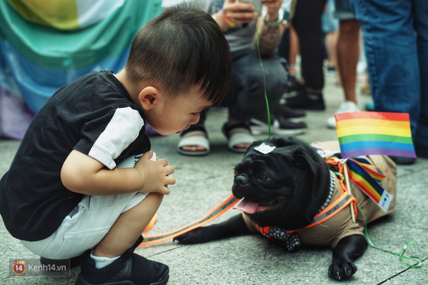 Ngày hội tự hào LGBTI+ ở Sài Gòn: Đứng dưới cờ lục sắc, mọi người đều xinh đẹp và tự do - Ảnh 8.