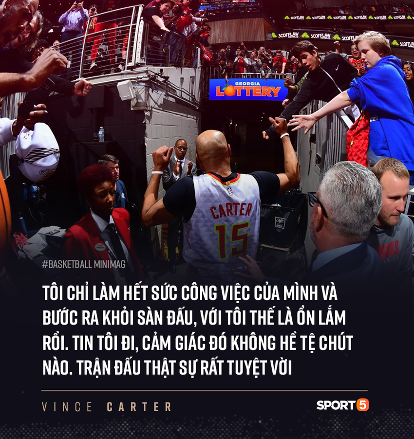 NBA hoãn vô thời hạn, kết thúc dang dở cho chuyến hành trình của cầu thủ 4 thập kỷ Vince Carter ? - Ảnh 5.