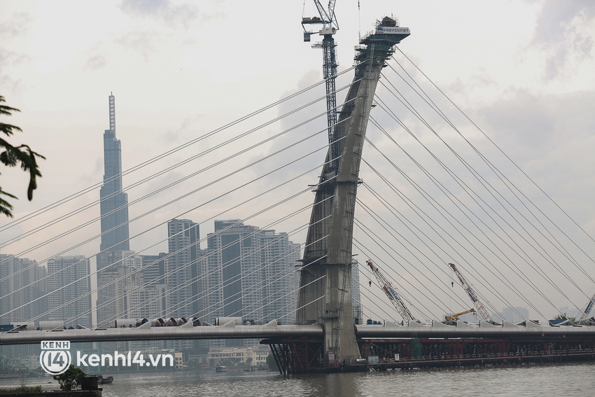 Ch&ugrave;m ảnh: Diện mạo mới của cầu Thủ Thi&ecirc;m 2 nối liền th&agrave;nh phố Thủ Đức v&agrave; quận 1 - Ảnh 7.
