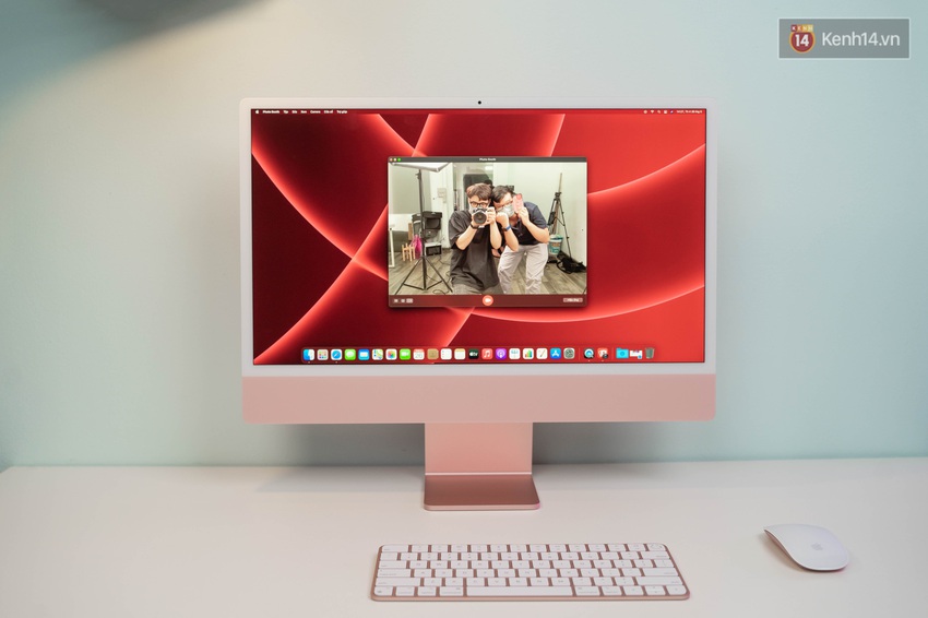 Mở hộp chiếc iMac 2021 đỏ kiêu sa sang chảnh vừa về Việt Nam, nhìn là muốn chốt đơn ngay! - Ảnh 11.