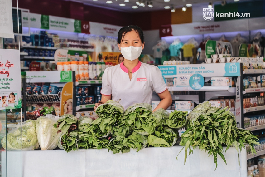 TP.HCM: Cửa hàng Con Cưng bắt đầu bán rau củ, người dân thấy giá bình dân nên mua luôn - Ảnh 3.