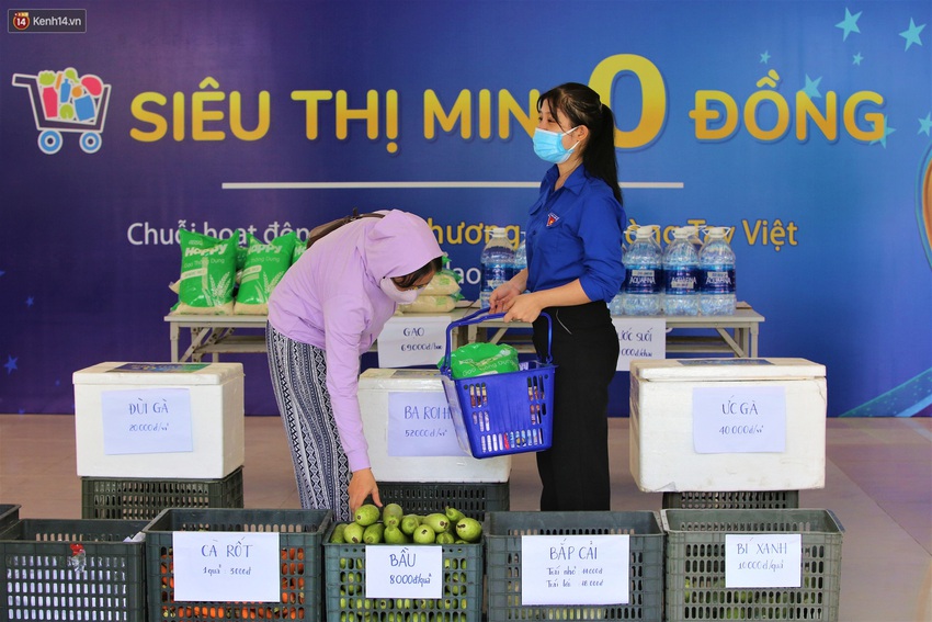 Ấm lòng Siêu thị 0 đồng lan tỏa tình người giữa mùa dịch tại Đà Nẵng - Ảnh 18.