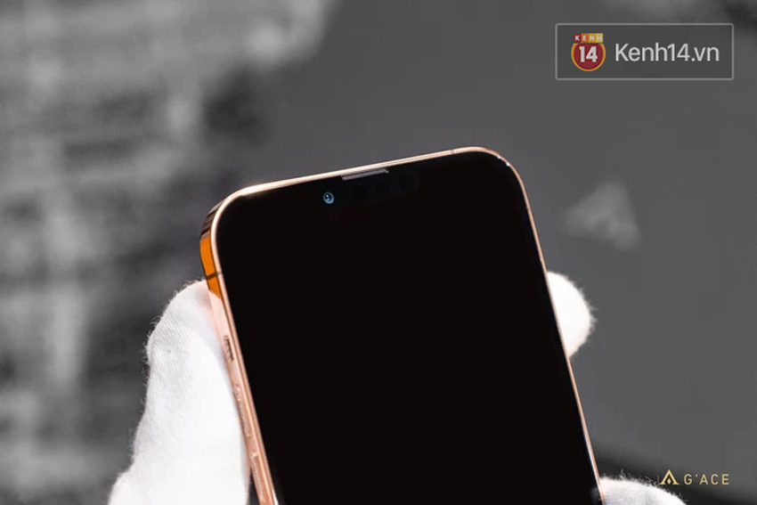 Lác mắt với iPhone 13 Pro Max mạ vàng có giá hơn 130 triệu đồng được chế tác tại Việt Nam - Ảnh 4.
